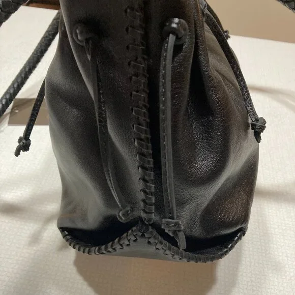 Patricia Nash Black Leather Shoulder Bag - Picture 3 of 16